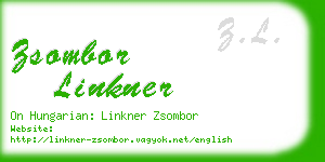 zsombor linkner business card